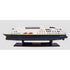 5" Unfinished Wood Hand Painted Model Boat