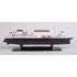 5" Unfinished Wood Hand Painted Model Boat