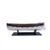 3" Unfinished Wood Hand Painted Model Boat