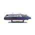 4" Unfinished Wood Hand Painted Model Boat