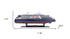 4" Unfinished Wood Hand Painted Model Boat