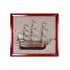 32" Unfinished Wood Hand Painted Model Boat