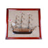 32" Unfinished Wood Hand Painted Model Boat