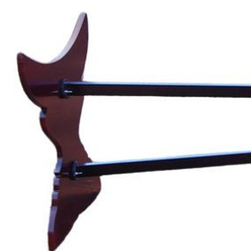 20" Unfinished Wood Hand Painted Model Boat