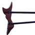 20" Unfinished Wood Hand Painted Model Boat
