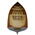 30" Unfinished Wood Hand Painted Model Boat