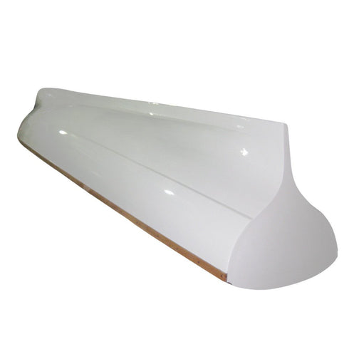30" Unfinished Wood Hand Painted Model Boat