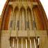 30" Unfinished Wood Hand Painted Model Boat