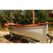 41" Unfinished Wood Hand Painted Model Boat