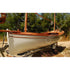 41" Unfinished Wood Hand Painted Model Boat