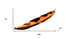 10" Unfinished Wood Hand Painted Model Boat