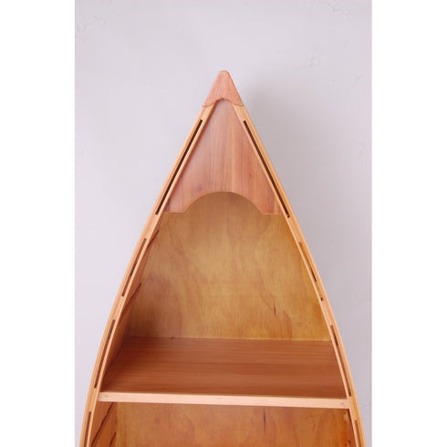 74" Unfinished Wood Hand Painted Model Boat