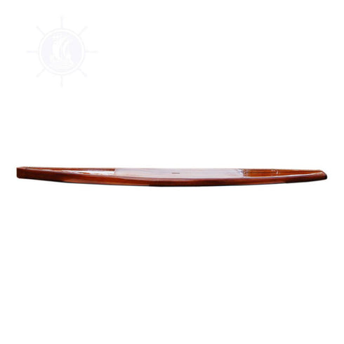 6" Unfinished Wood Hand Painted Model Boat
