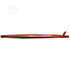 6" Unfinished Wood Hand Painted Model Boat