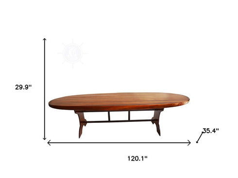 30" Unfinished Wood Hand Painted Model Boat