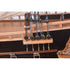 32" Unfinished Wood Hand Painted Model Boat