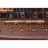 32" Unfinished Wood Hand Painted Model Boat