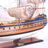 31" Unfinished Wood Hand Painted Model Boat