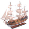 31" Unfinished Wood Hand Painted Model Boat