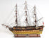 13" Unfinished Wood Hand Painted Model Boat