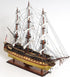 13" Unfinished Wood Hand Painted Model Boat