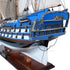 33" Unfinished Wood Hand Painted Model Boat