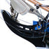 33" Unfinished Wood Hand Painted Model Boat