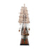 25" Unfinished Wood Hand Painted Model Boat