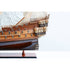 50" Unfinished Wood Hand Painted Model Boat