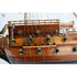 50" Unfinished Wood Hand Painted Model Boat