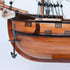 21" Unfinished Wood Hand Painted Model Boat
