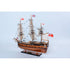 21" Unfinished Wood Hand Painted Model Boat