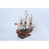 21" Unfinished Wood Hand Painted Model Boat