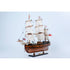21" Unfinished Wood Hand Painted Model Boat
