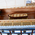 23" Unfinished Wood Hand Painted Model Boat