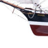 23" Unfinished Wood Hand Painted Model Boat