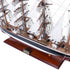 23" Unfinished Wood Hand Painted Model Boat