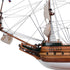 49" Unfinished Wood Hand Painted Model Boat