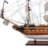 49" Unfinished Wood Hand Painted Model Boat