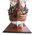 49" Unfinished Wood Hand Painted Model Boat