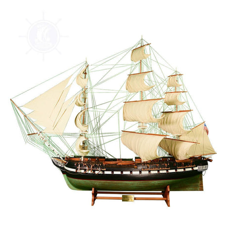 116" Unfinished Wood Hand Painted Model Boat