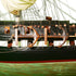 116" Unfinished Wood Hand Painted Model Boat