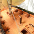 116" Unfinished Wood Hand Painted Model Boat