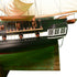 116" Unfinished Wood Hand Painted Model Boat