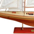 30" Unfinished Wood Hand Painted Model Boat