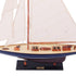38" Unfinished Wood Hand Painted Model Boat