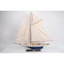 41" Unfinished Wood Hand Painted Model Boat