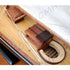 28" Unfinished Wood Hand Painted Model Boat