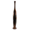 41" Burnished Brown Aluminum Floor Vase