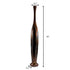 41" Burnished Brown Aluminum Floor Vase